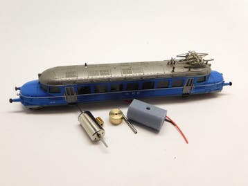 micromotor NH019C Hobbytrain RBe 2/4, RCe 2/4, Roter Pfeil, Hobby en Vrije tijd, Modeltreinen | N-Spoor, Overige merken, Gelijkstroom