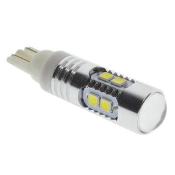 T10 10SMD 2835 LED wit - 12V interieur lamp met lens, Ophalen of Verzenden, Nieuw