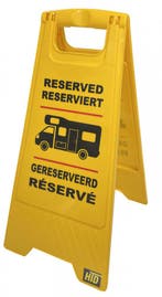Reserveringsbord Camper, Ophalen of Verzenden, Nieuw