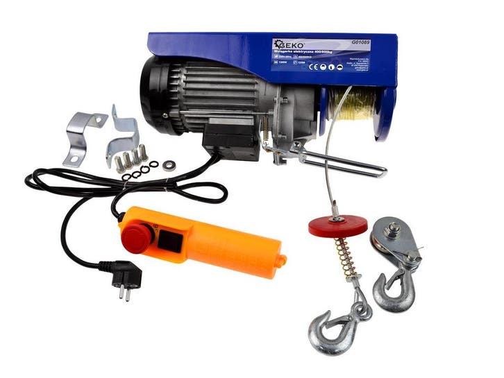 Elektrische Lier 400/800kg 230 Volt - Takel - Elektrische Ta, Doe-het-zelf en Verbouw, Gereedschap | Overige machines, Nieuw, Ophalen of Verzenden