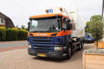 Veiling: Bakwagen Vrachtwagen Scania P280 Diesel 281pk 2014, Automaat, Scania, Blauw, Diesel