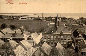 Nederland - Lemmer - Friesland - Ansichtkaart (142) -, Gelopen