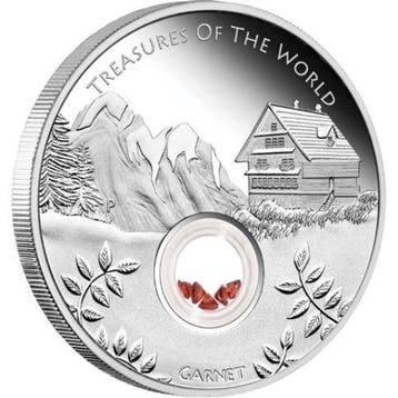 Australië. 1 Dollar 2013 Treasures of the World - Europe /