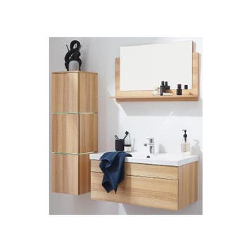 Badmeubel Lilyan 80CM (Badkamermeubels), Huis en Inrichting, Badkamer | Badkamermeubels, Ophalen of Verzenden, Nieuw