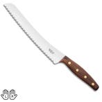 Robert Herder KB2 Broodmes – RVS – Gekarteld – Lemmet, Huis en Inrichting, Keuken | Bestek, Ophalen of Verzenden, Nieuw, Rvs of Chroom