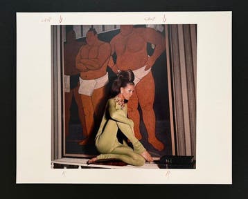 Horst P. Horst - Jane Holzer – Green Body Suit, Vogue,