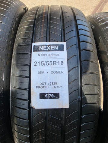 215/55r18 95V Nexen Dot25 !!, Ophalen, 18 inch, 215 mm, Nieuw