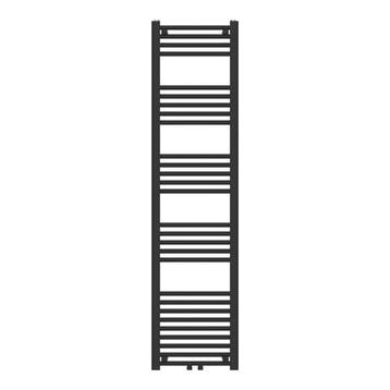 [neu.haus] Handdoekradiator Voss 160x40x3 cm zwart, Doe-het-zelf en Verbouw, Verzenden, Nieuw