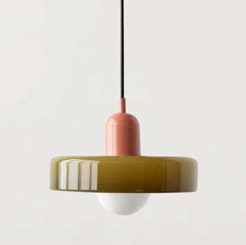 Plafondlamp voor moderne woning | Goedkope hanglamp retro, Huis en Inrichting, Verzenden, Nieuw, Glas, Minder dan 50 cm