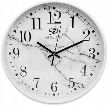 Wandklok 30 cm – Stille Analoge Klok met Quartz Uurwerk –, Ophalen of Verzenden, Nieuw