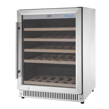 Onderbouw Wijnkoelkast | RVS | 47 flessen | 150W | 59x58x..., Verzenden, Nieuw in verpakking