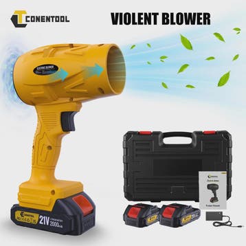 CONENTOOL Turbo Bladblazer - Krachtige Draadloze Tuinlier, 3, Verzenden, Nieuw