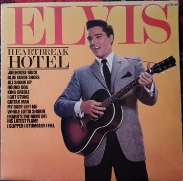 Elvis Presley - Heartbreak Hotel, Ophalen of Verzenden, Gebruikt