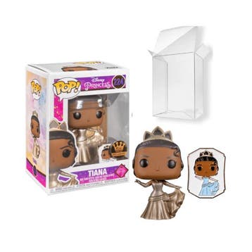 Funko Pop!  Princess  Tiana 224 Figure &amp; Pin Funko  224, Verzenden, Nieuw