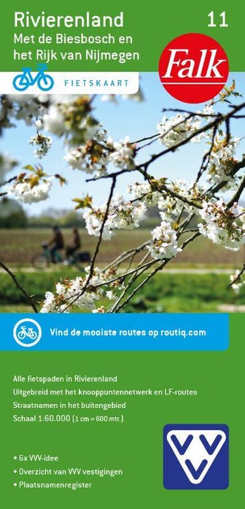 Falk Fietskaart 11 Rivierenland |  | Nieuw, Ophalen of Verzenden, Nieuw