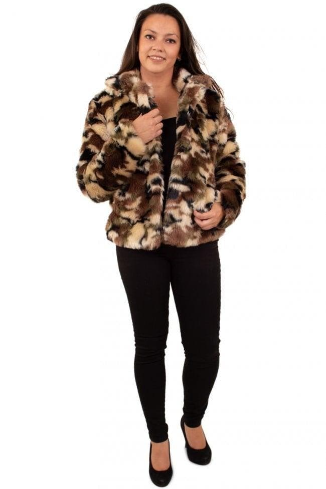 Bontjas camouflage Army dames, Kleding | Dames, Carnavalskleding en Feestkleding, Nieuw, Ophalen of Verzenden