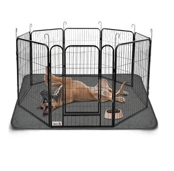 MaxxPet Hondenren Puppyren met 8 panelen - Staal - 60x78c..., Dieren en Toebehoren, Hondenbenches, Verzenden, Nieuw