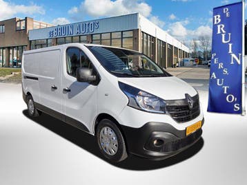Renault Trafic 2.0 dCi 120Pk /88kw L2 Airco Parkeersensor Tr, Stof, Gebruikt, Renault, Wit