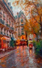 Andriy Kulyk (1971) - Evening tram