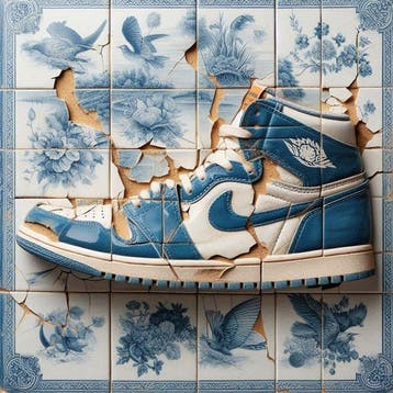 Luc Best (XXI) - Delfter Nike Air