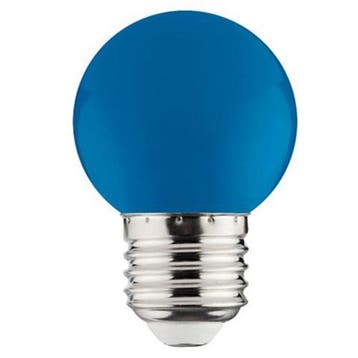 LED Lamp - Romba - Blauw Gekleurd - E27 Fitting - 1W, Ophalen of Verzenden, Nieuw, Overige materialen, Overige fittingen