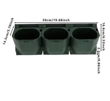 Wandplantenbak 36 potten - Complete verticale bloempothouder, Tuin en Terras, Verzenden, Nieuw