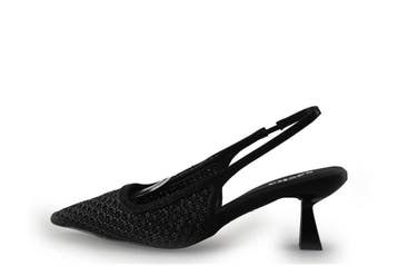 Sacha Slingbacks in maat 38 Zwart, Kleding | Dames, Schoenen, Verzenden, Zwart, Zo goed als nieuw, Sacha