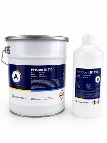 ProCoat 2K 210 Epoxy Coating – Slijtvaste vloer- en wandcoat, Ophalen of Verzenden, Nieuw