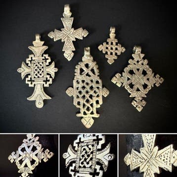 Zilverlegering - Koptisch - Hanger