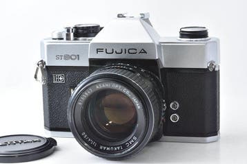 Fujica ST801 chrome + SMC Takumar 1,4/50mm | Single lens, Nieuw