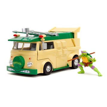 Teenage Mutant Ninja Turtles Diecast Model 1/24 Donatello &, Ophalen of Verzenden, Nieuw