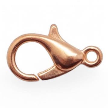 DQ Metaal sluiting ovaal 10mm rose goud kleur (Nikkelvrij), Ophalen of Verzenden, Nieuw, Overige typen