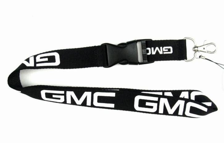 Keycord sleutelhanger GMC Wit, Verzamelen, Sleutelhangers, Nieuw, Ophalen of Verzenden