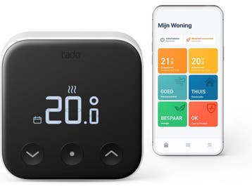 Tado Slimme Thermostaat X - Thermostaat - Bespaar tot 28%, Doe-het-zelf en Verbouw, Verwarming en Radiatoren, Verzenden, Zo goed als nieuw