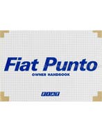 2000 FIAT PUNTO INSTRUCTIEBOEKJE ENGELS