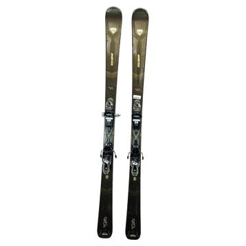 Rossignol Nova 6 Dames Carving Ski + Xpress Bindingen-163, Sport en Fitness, Skiën en Langlaufen, Gebruikt, Rossignol, Ophalen of Verzenden