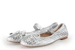 Manfield Ballerinas in maat 39 Zilver, Kleding | Dames, Schoenen, Overige kleuren, Verzenden, Ballerina's, Zo goed als nieuw