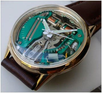 Bulova Accutron Spaceview-Révisée - Heren - 1965, Nieuw