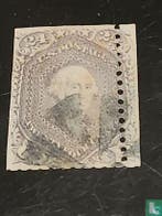 Verenigde Staten van Amerika - George Washington - 1861, Verzenden, Gestempeld