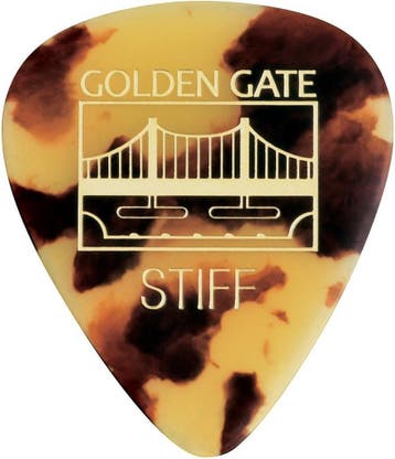 Golden Gate Sideman Tortoise plectrum Stiff 1.00 mm 12-pack, Ophalen of Verzenden, Nieuw, Elektrische gitaar