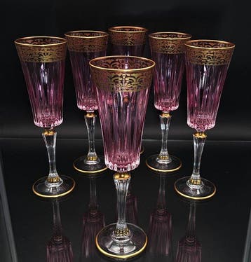 Artemisia - Champagne fluitje (6) - Kristal