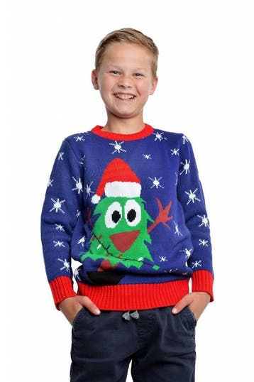 Kersttrui met kerstboom kind, Ophalen of Verzenden, Nieuw