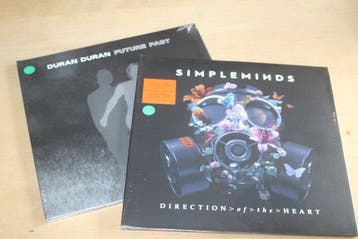 Duran Duran & Simple Minds - Future Past 2LP (Green Vinyl) +, Nieuw in verpakking