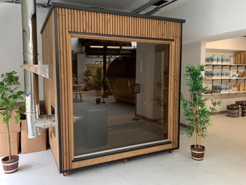 Wellness buitensauna voor tuin | | Luxe tuin sauna, Ophalen of Verzenden, Nieuw, Fins of Traditioneel, Complete sauna