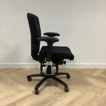 Opnieuw gestoffeerd Haider bioswing 550 ergonomische, Gebruikt, Zwart, Ophalen of Verzenden, Bureaustoel