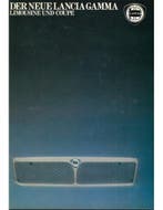 1981 LANCIA GAMMA BROCHURE DUITS, Nieuw, Author