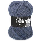 DROPS Snow / Eskimo Mix - 21 blauwe schaduw - Wol Garen, Ophalen of Verzenden, Nieuw