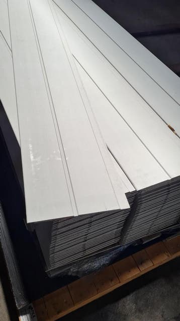 Canexel afmeting, eenmalige partij chalet gevelpanelen, Ophalen, Nieuw, Hout, Minder dan 20 mm