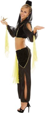 2dekans | dressforfun - vrouwenkostuum buikdanseres 1001, Ophalen of Verzenden, Zo goed als nieuw