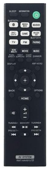 Alternatieve Sony RMT-AA401U afstandsbediening, Verzenden, Nieuw